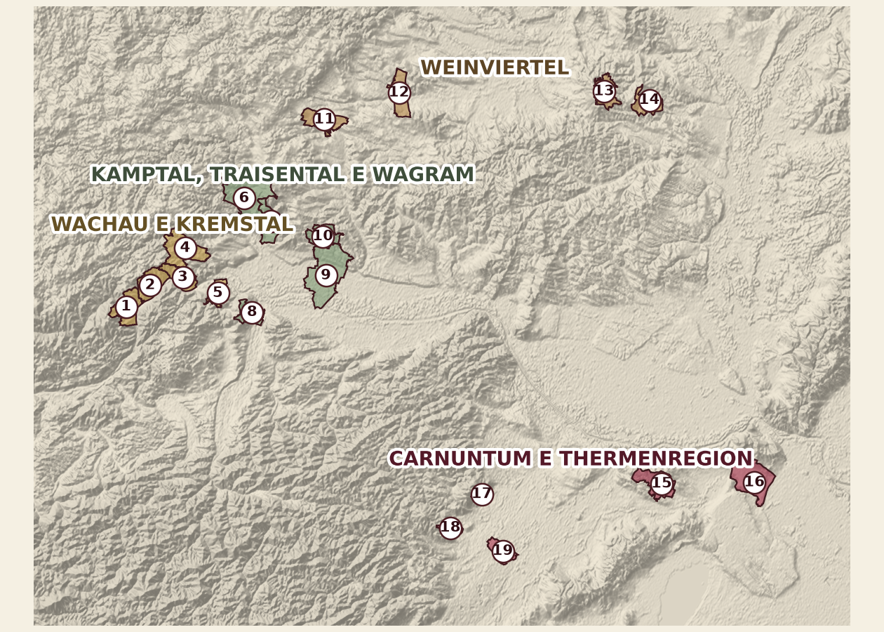 Mappa del territorio