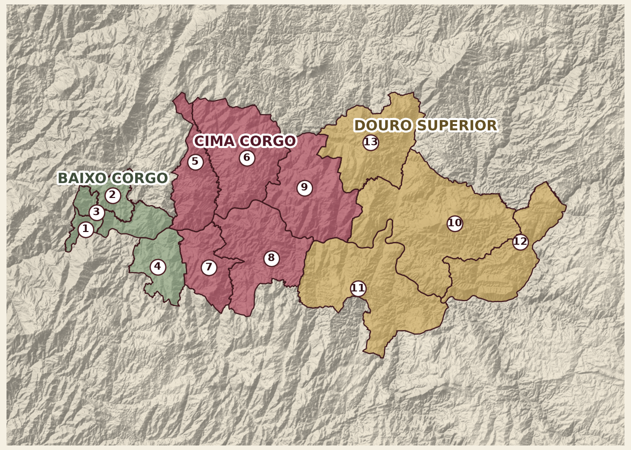 Mappa del territorio