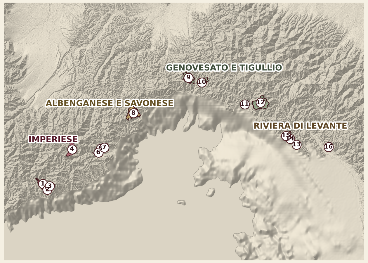 Mappa del territorio
