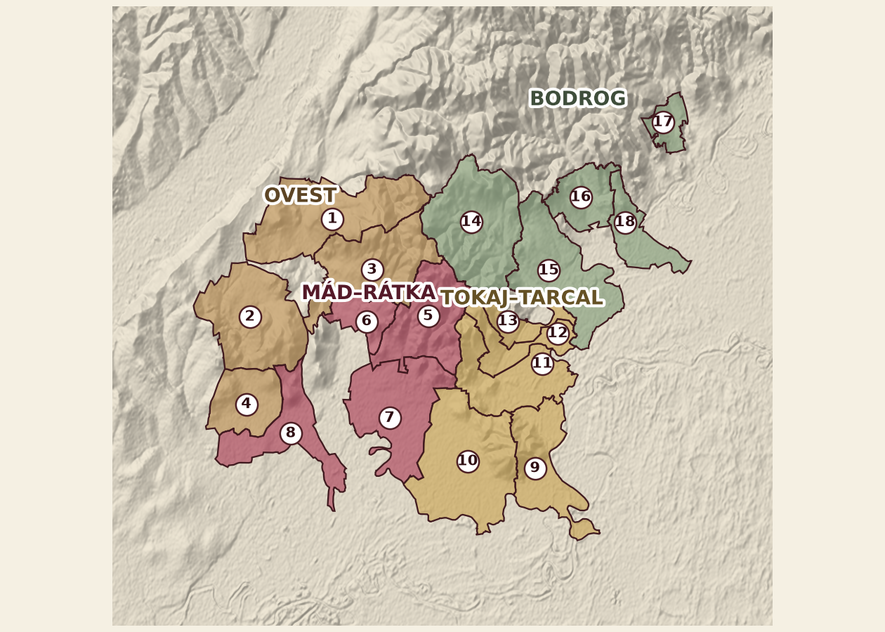 Mappa del territorio